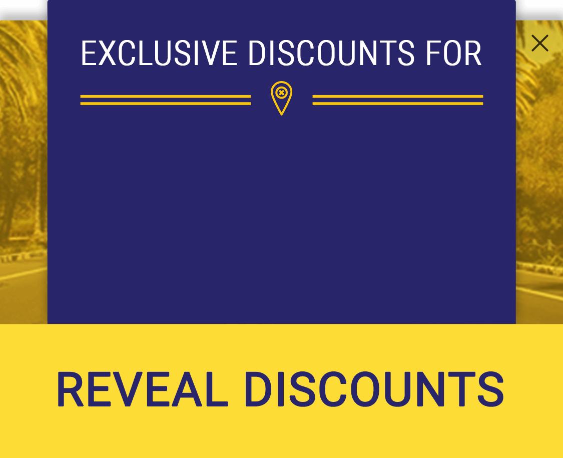 City Specials. Exclusive discounts for your selected city are available.