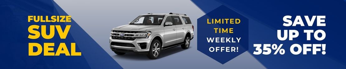 Fox Rent a Car - Weekly Full-Size Suv Savings 10% Off!