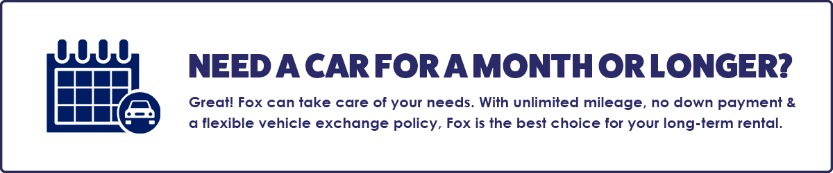 Monthly and Long Term Rentals at Fox